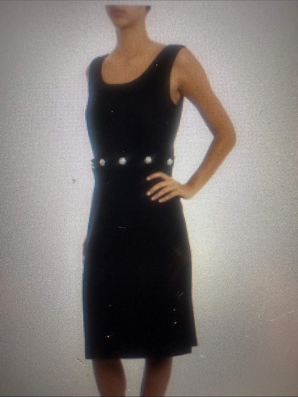 Tory Burch, black Fremont shift cocktail dress